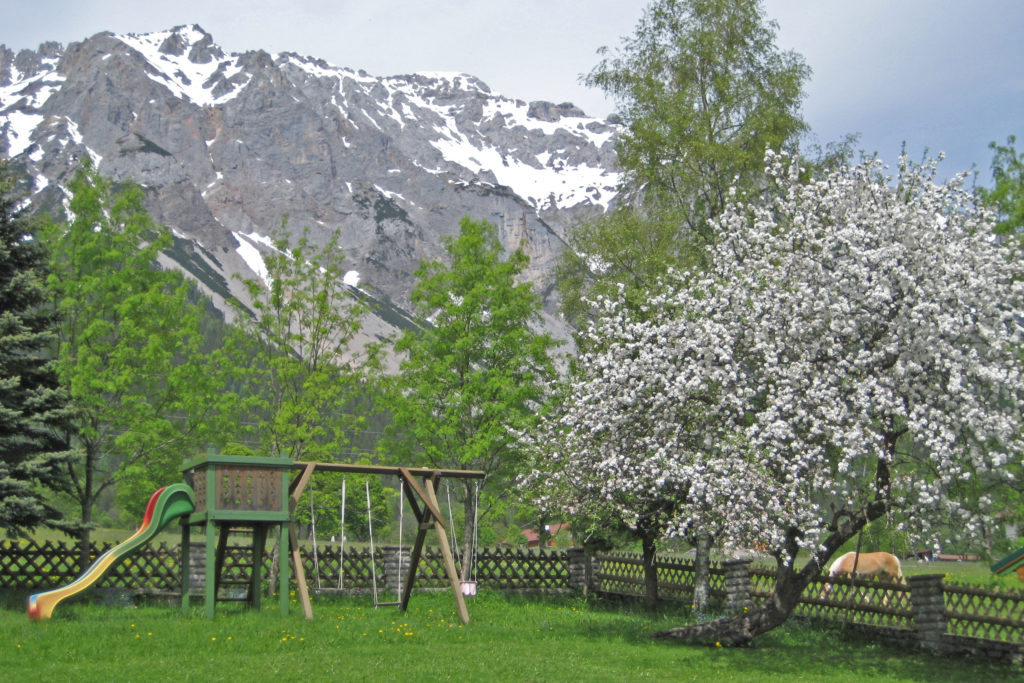 Ferchtlhof Ramsau Bildergalerie Gartenanlage